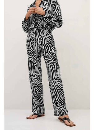 Pantalon drept negru MANGO femeie