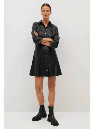 Rochie scurtă negru MANGO femeie