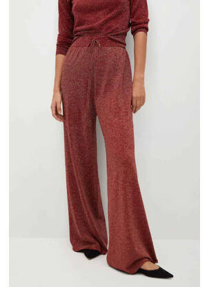 Pantalon evazat roșu MANGO femeie