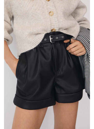 Fustă pantaloni scurți negru MANGO femeie