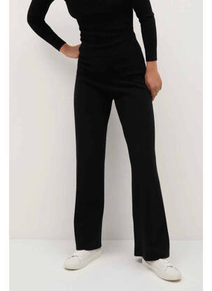 Pantalon evazat negru MANGO femeie