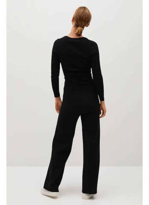 Pantalon evazat negru MANGO femeie