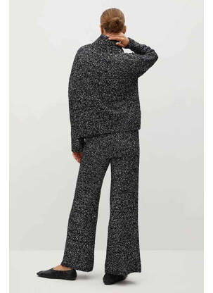 Pantalon evazat negru MANGO femeie