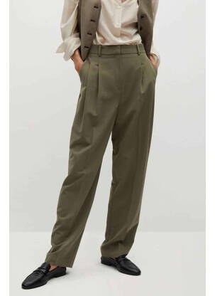 Pantalon chino bej MANGO femeie