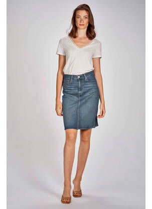Fustă scurtă albastru LEVIS femeie