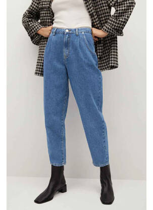 Pantalon 7/8 albastru MANGO femeie