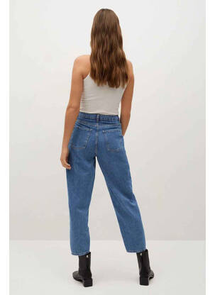 Pantalon 7/8 albastru MANGO femeie