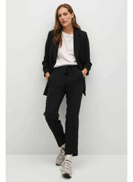 Pantalon chino negru MANGO femme