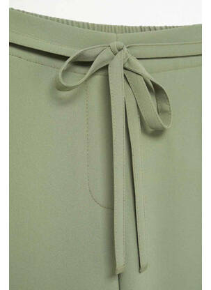 Pantalon slim verde MANGO femeie
