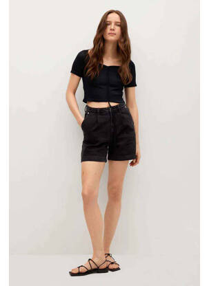 Top negru MANGO femeie