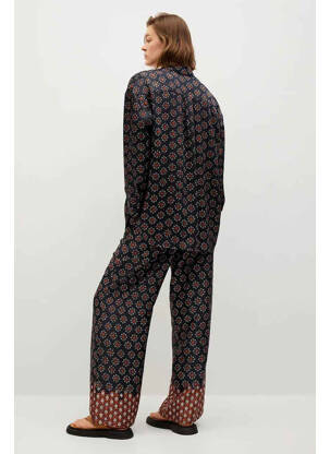Pantalon evazat negru MANGO femeie