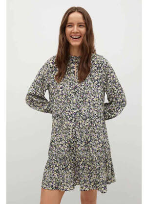 Rochie scurtă verde MANGO femeie
