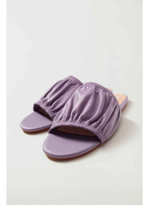 Sandale/pantofi decupați violet MANGO femeie