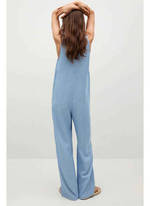 Salopetă-pantalon albastru MANGO femeie