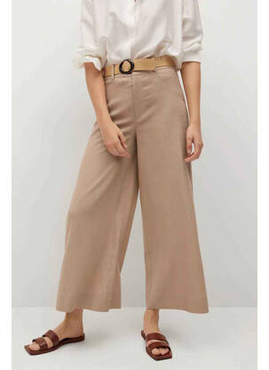 Pantalon 7/8 gri MANGO femeie