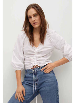Cămașă alb MANGO femeie