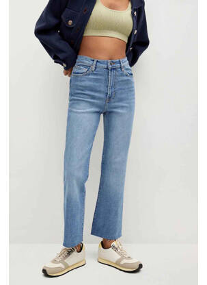 Blugi bootcut albastru MANGO femeie