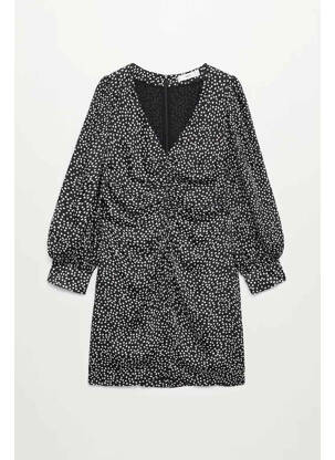 Rochie scurtă negru MANGO femeie