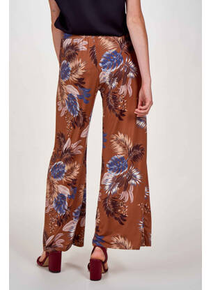 Pantalon drept bej TERRA DI SIENA femeie