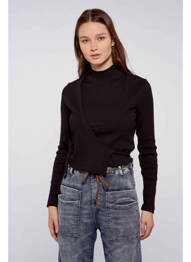 Cardigan petrecut negru LEVI'S femeie