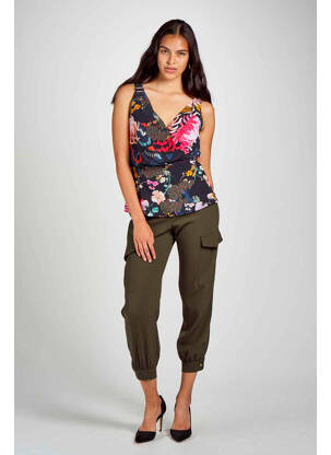 Pantalon cargo negru KOCCA femeie