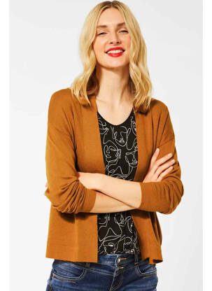 Vestă cu mâneci lungi maro STREET ONE femeie