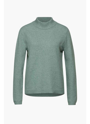 Pulover cu guler înalt verde STREET ONE femeie