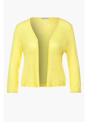 Cardigan petrecut galben STREET ONE femeie