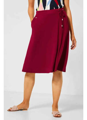 Fustă scurtă roșu STREET ONE femeie