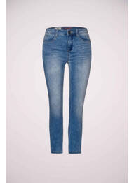 Blugi cu croială slim albastru STREET ONE femme