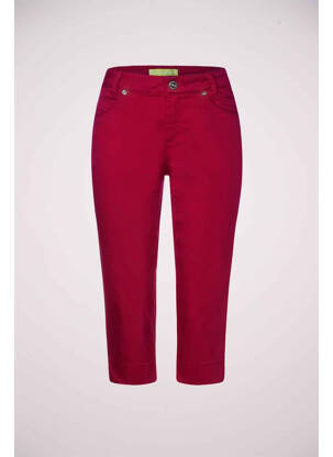 Pantalon trei sferturi roșu STREET ONE femeie