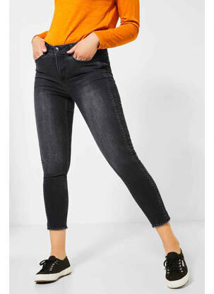 Blugi cu croială slim albastru STREET ONE femeie