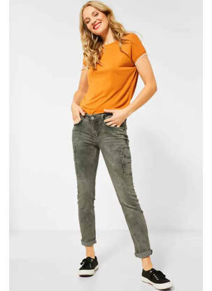 Pantalon cargo albastru STREET ONE femeie