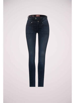 Blugi cu croială slim albastru STREET ONE femeie