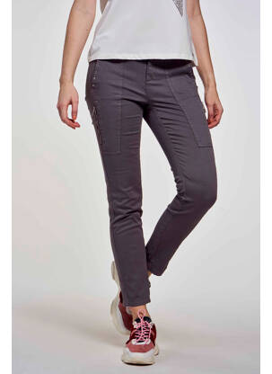 Pantalon slim gri STREET ONE femeie