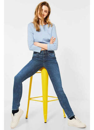 Blugi cu croială dreaptă albastru STREET ONE femeie