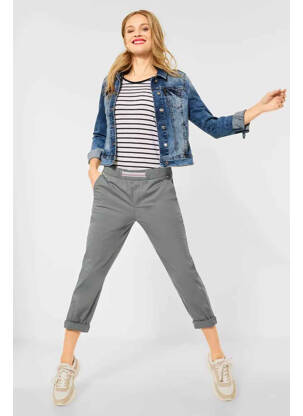 Pantalon chino verde STREET ONE femeie