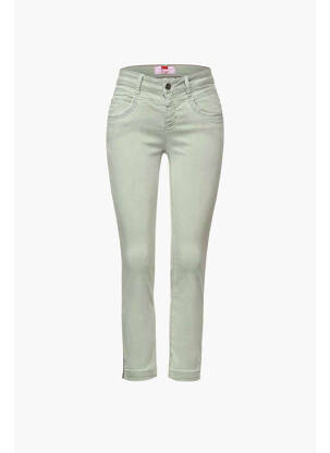 Pantalon chino verde STREET ONE femeie