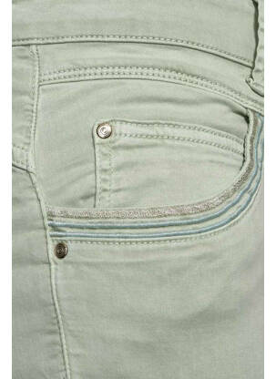 Pantalon chino verde STREET ONE femeie