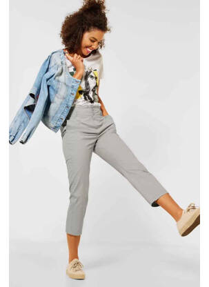Pantalon chino verde STREET ONE femeie