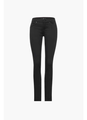 Blugi cu croială slim negru STREET ONE femeie