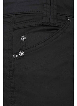 Blugi cu croială slim negru STREET ONE femeie