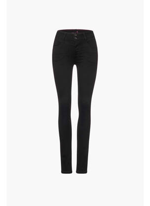 Blugi cu croială slim negru STREET ONE femeie