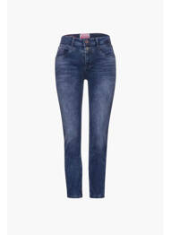 Blugi cu croială slim albastru STREET ONE femme