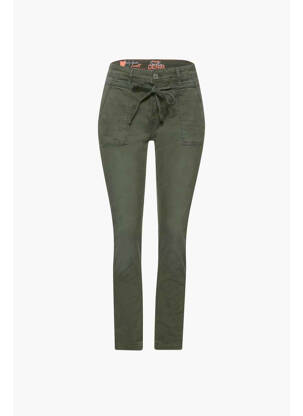 Blugi cu croială slim verde STREET ONE femeie