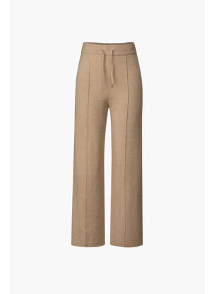 Pantalon evazat bej STREET ONE femeie