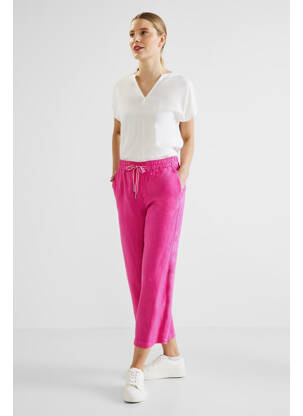 Pantalon chino roz STREET ONE femeie