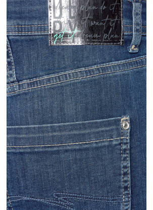 Blugi bootcut albastru STREET ONE femeie