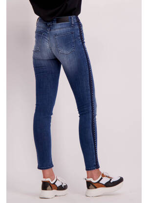 Blugi skinny albastru ASTRID BLACK LABEL femeie