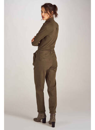 Salopetă-pantalon verde ASTRID BLACK LABEL femeie